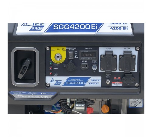 Бензогенератор инверторный SGG 4200Ei Бензогенератор инверторный SGG 4200Ei