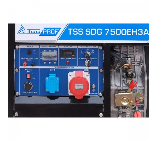 Дизель генератор TSS SDG 7500EH3A Дизель генератор TSS SDG 7500EH3A